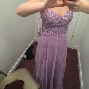 Lavender Prom Dress